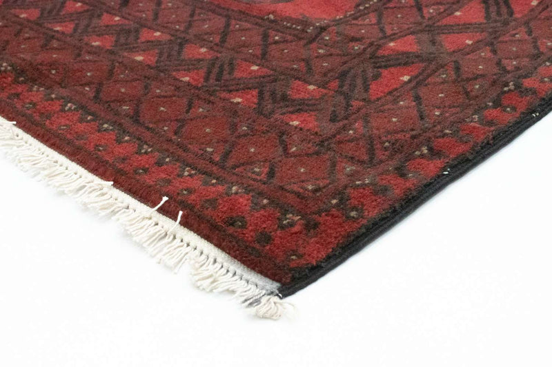 Tapis afghan - Filpa - 148 x 103 cm - rouge