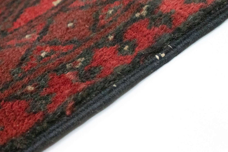 Tapis afghan - Filpa - 148 x 103 cm - rouge
