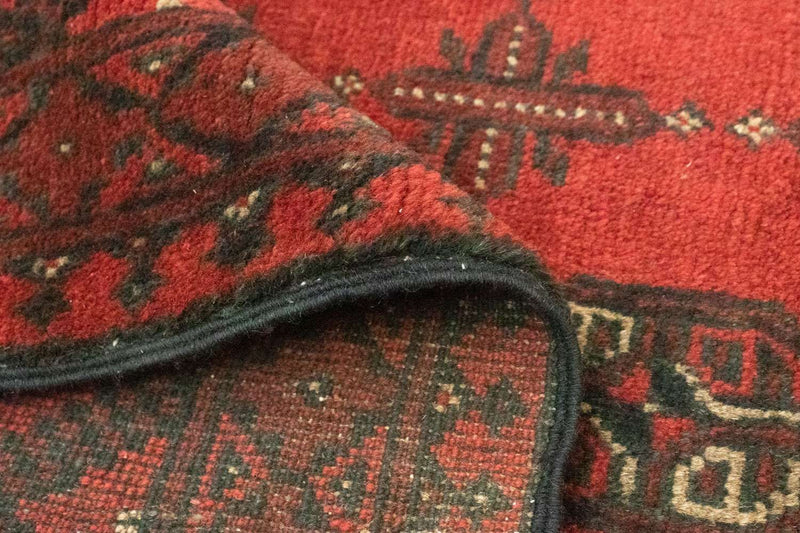 Tapis afghan - Filpa - 148 x 103 cm - rouge