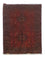 Tapis afghan - Kunduz - 125 x 78 cm - rouge