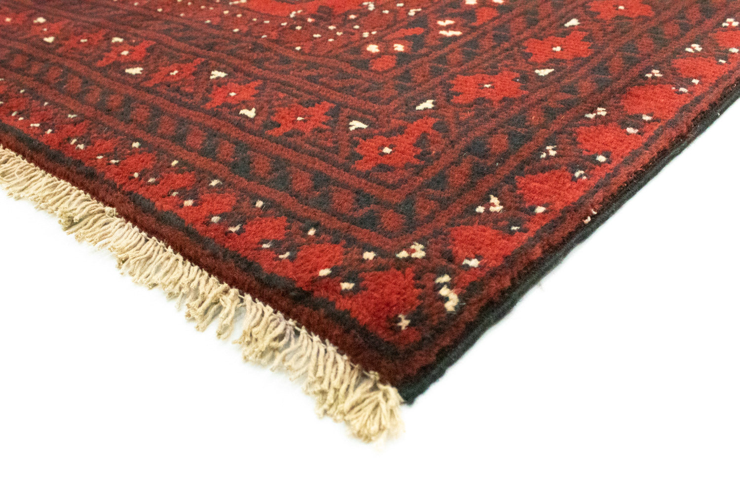 Tapis afghan - Filpa - 190 x 104 cm - rouge