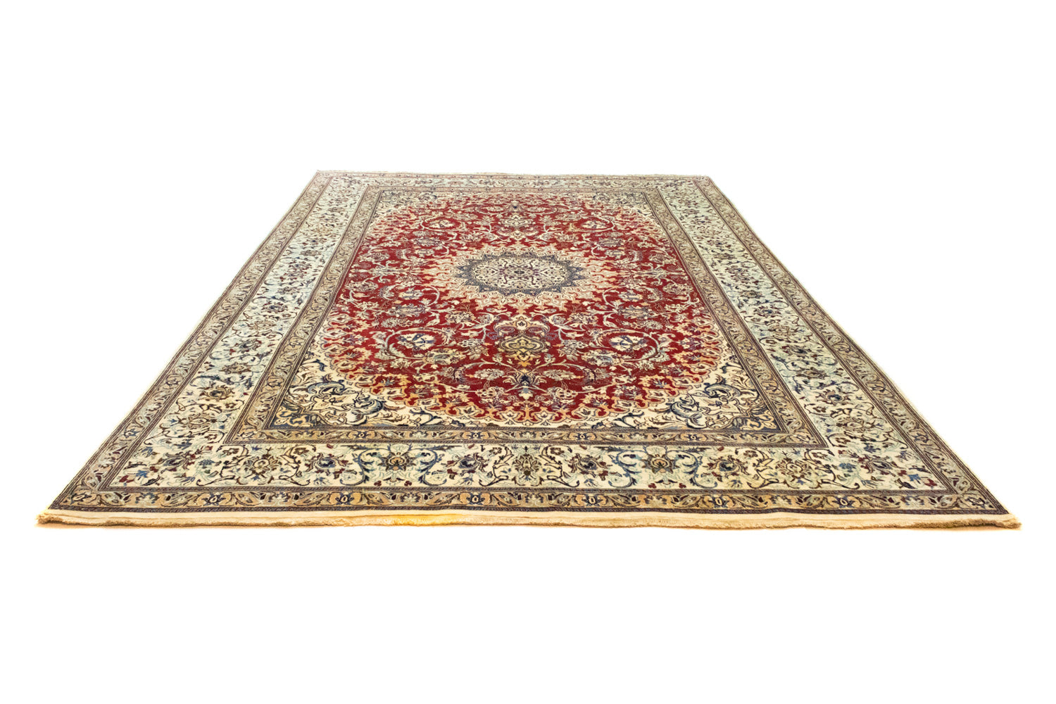 Perserteppich - Nain 356 x 244 cm - rot