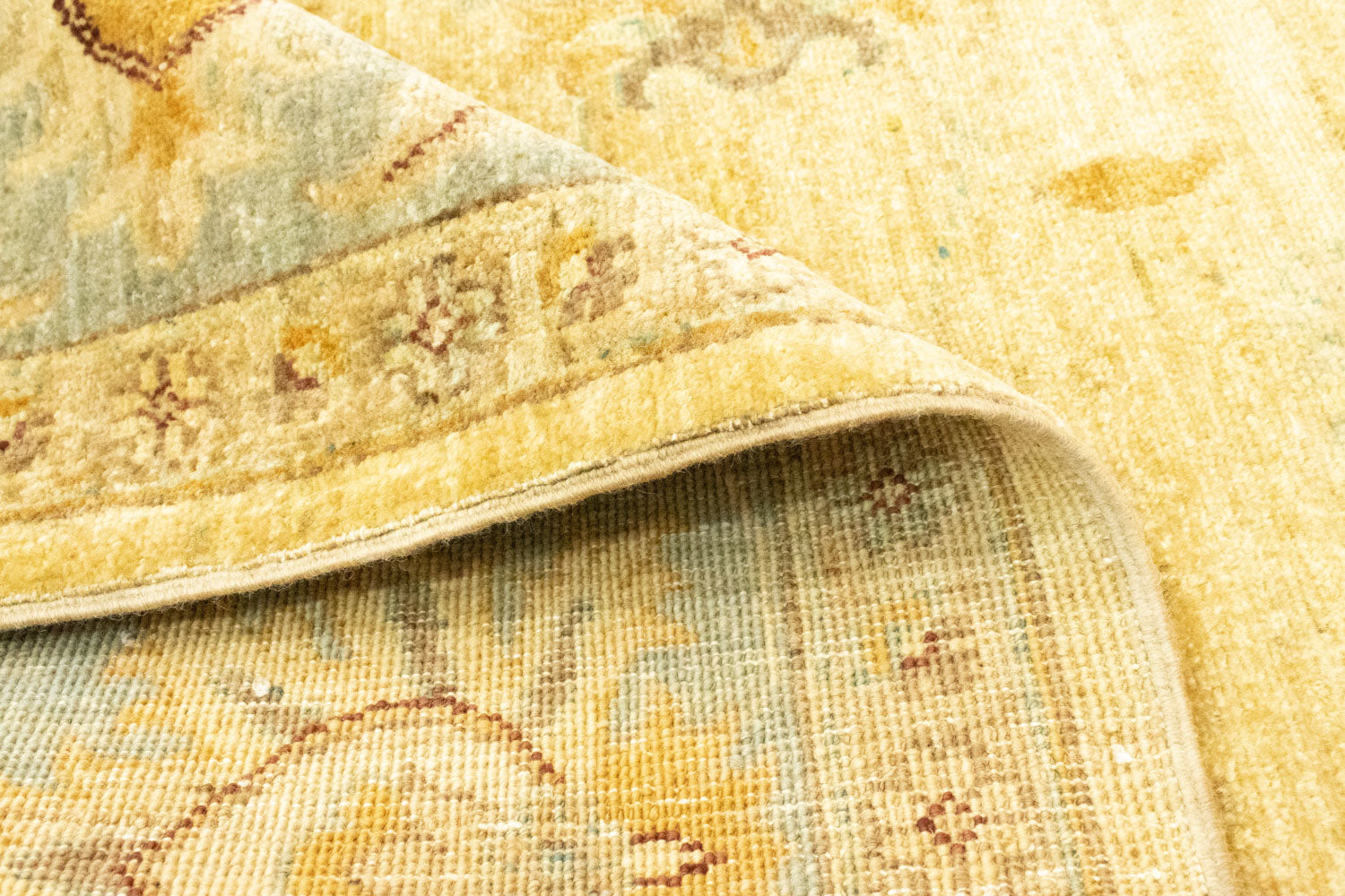 Tapis Ziegler - 298 x 239 cm - jaune