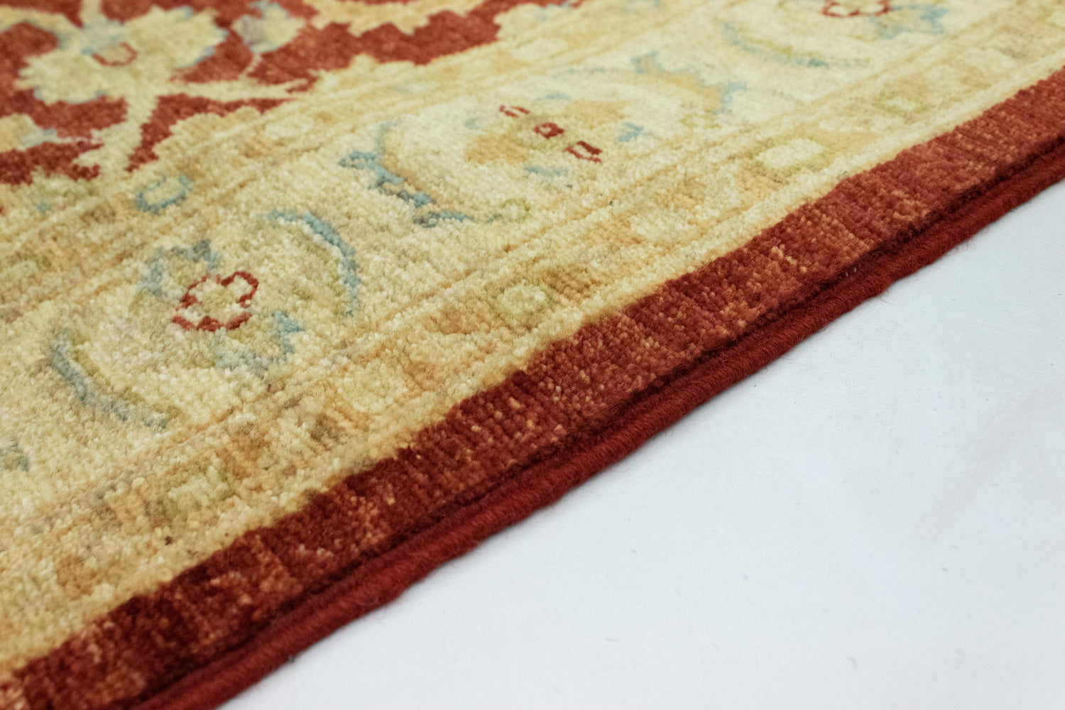 Tapis de couloir Tapis Ziegler - 349 x 83 cm - rouge