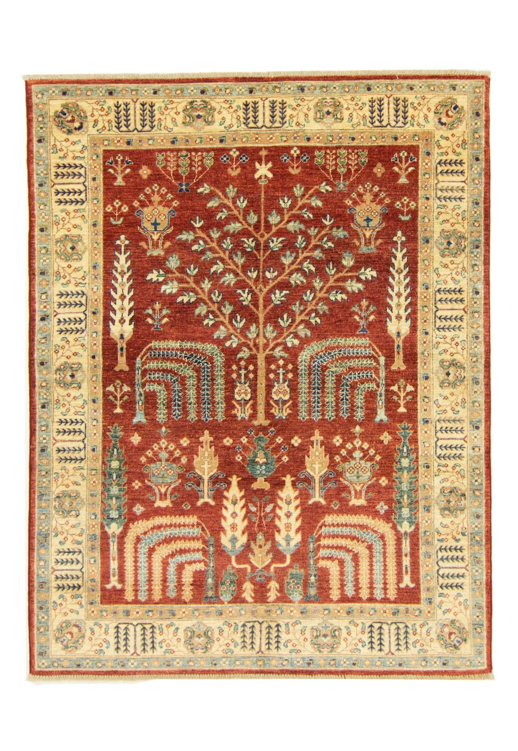 Tapis Ziegler - 184 x 147 cm - rouge