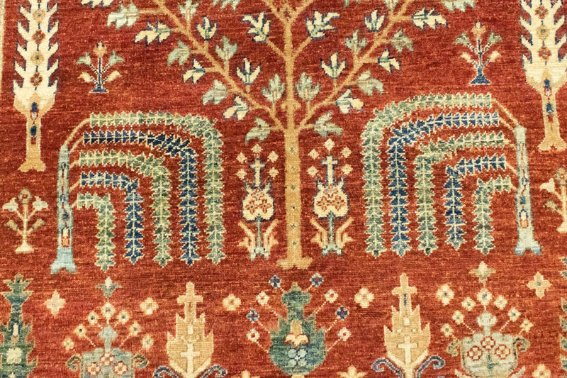 Tapis Ziegler - 184 x 147 cm - rouge
