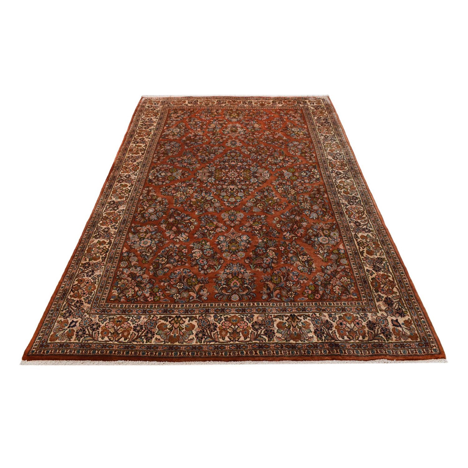 Tapis persan - Classique - 283 x 175 cm - rouge