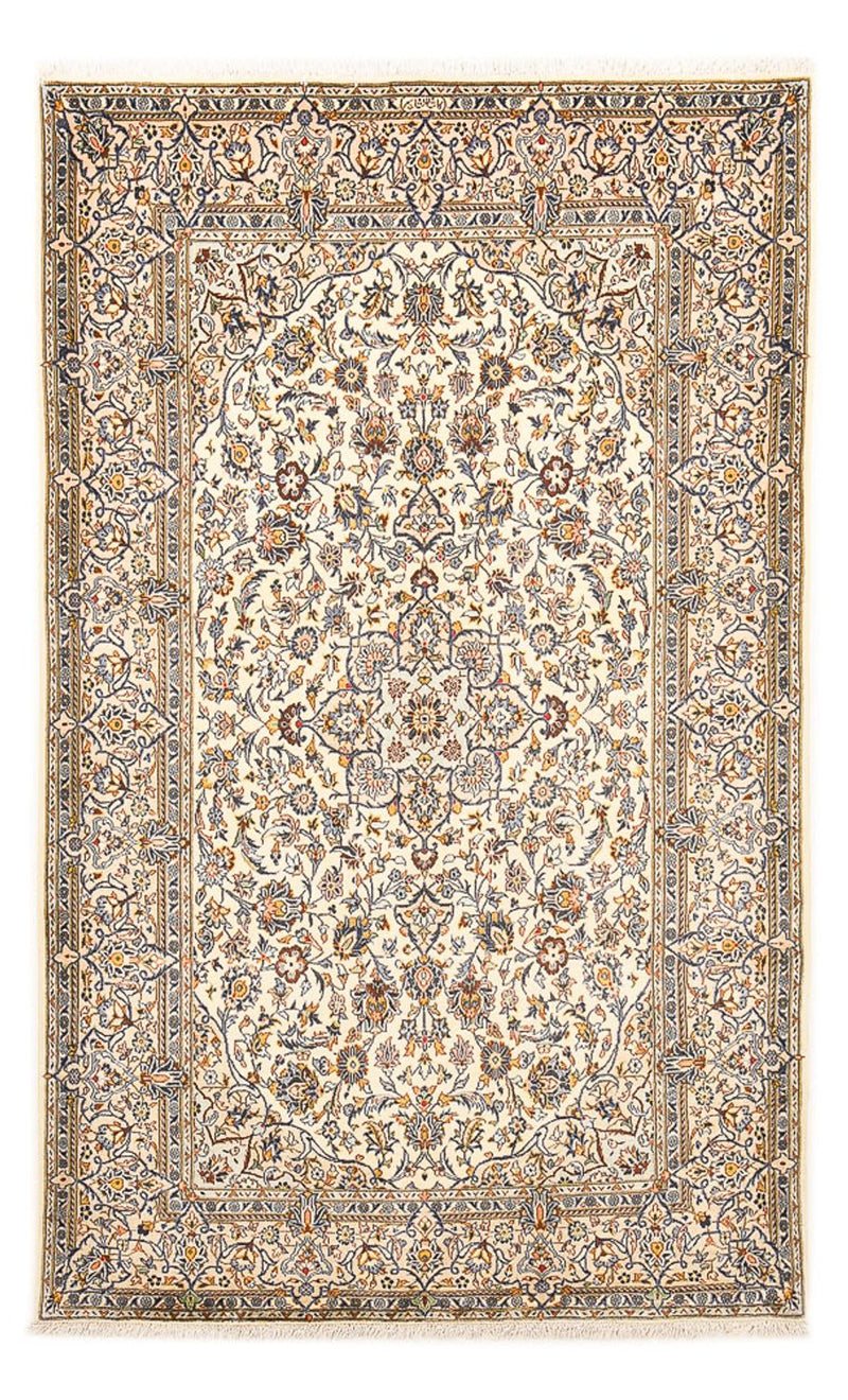 Tapis persan - Keshan - 217 x 138 cm - crème
