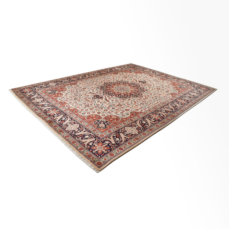 Tapis persan - Keshan - 403 x 299 cm - beige