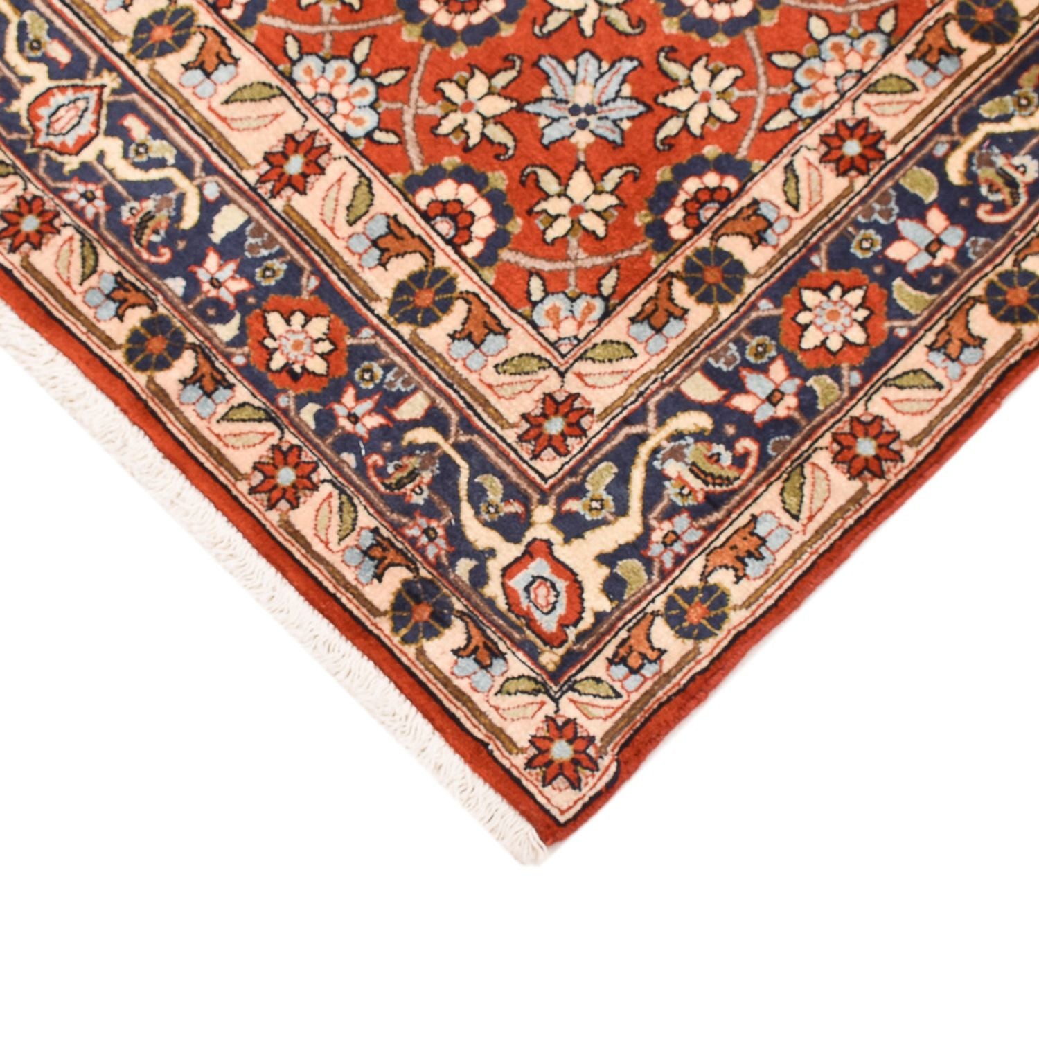 Tapis persan - Nomadic - 157 x 102 cm - rouge clair