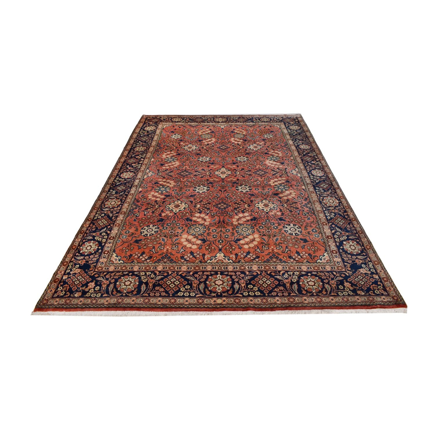 Tapis persan - Classique - 297 x 213 cm - rouille