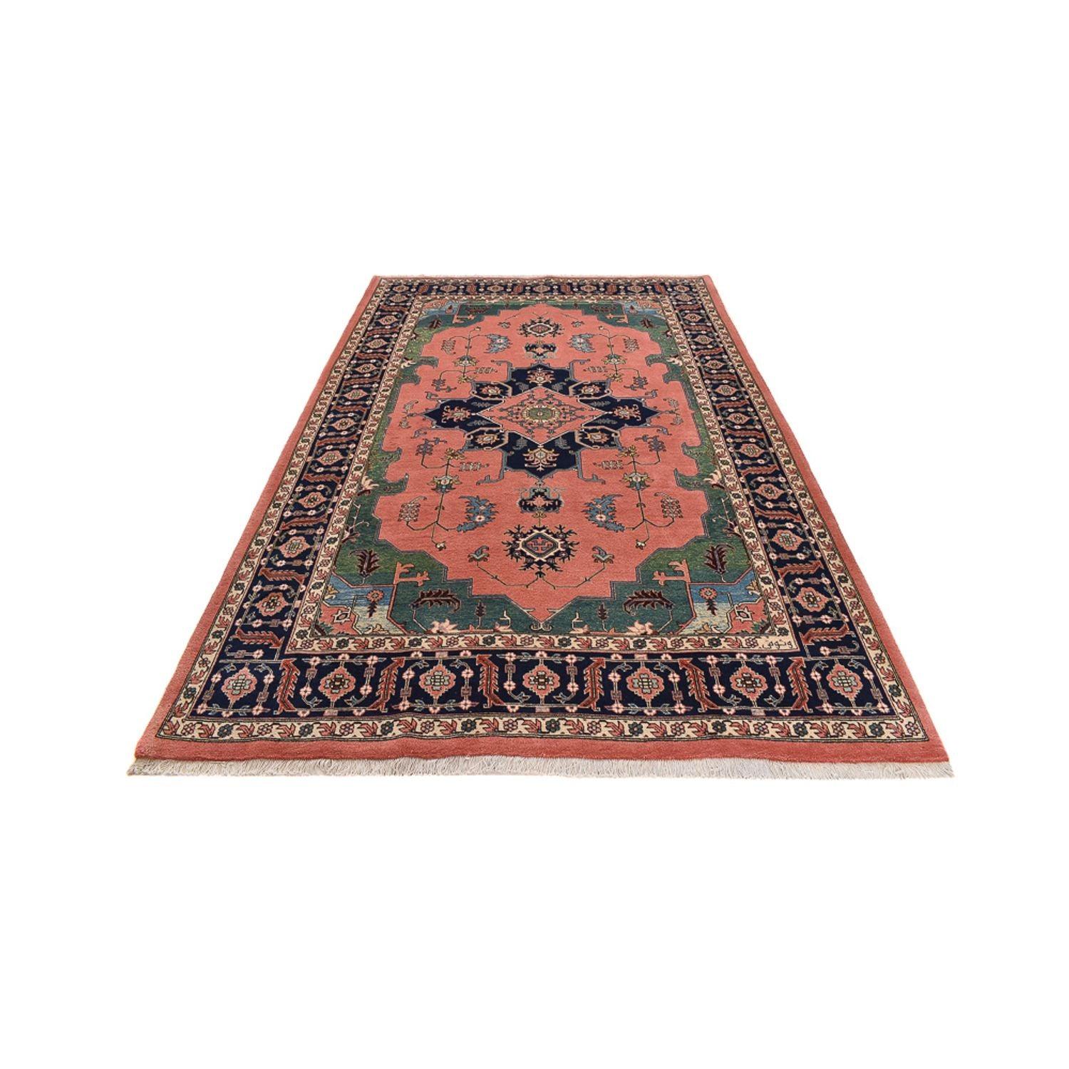 Tapis persan - Nomadic - 307 x 202 cm - rouge clair