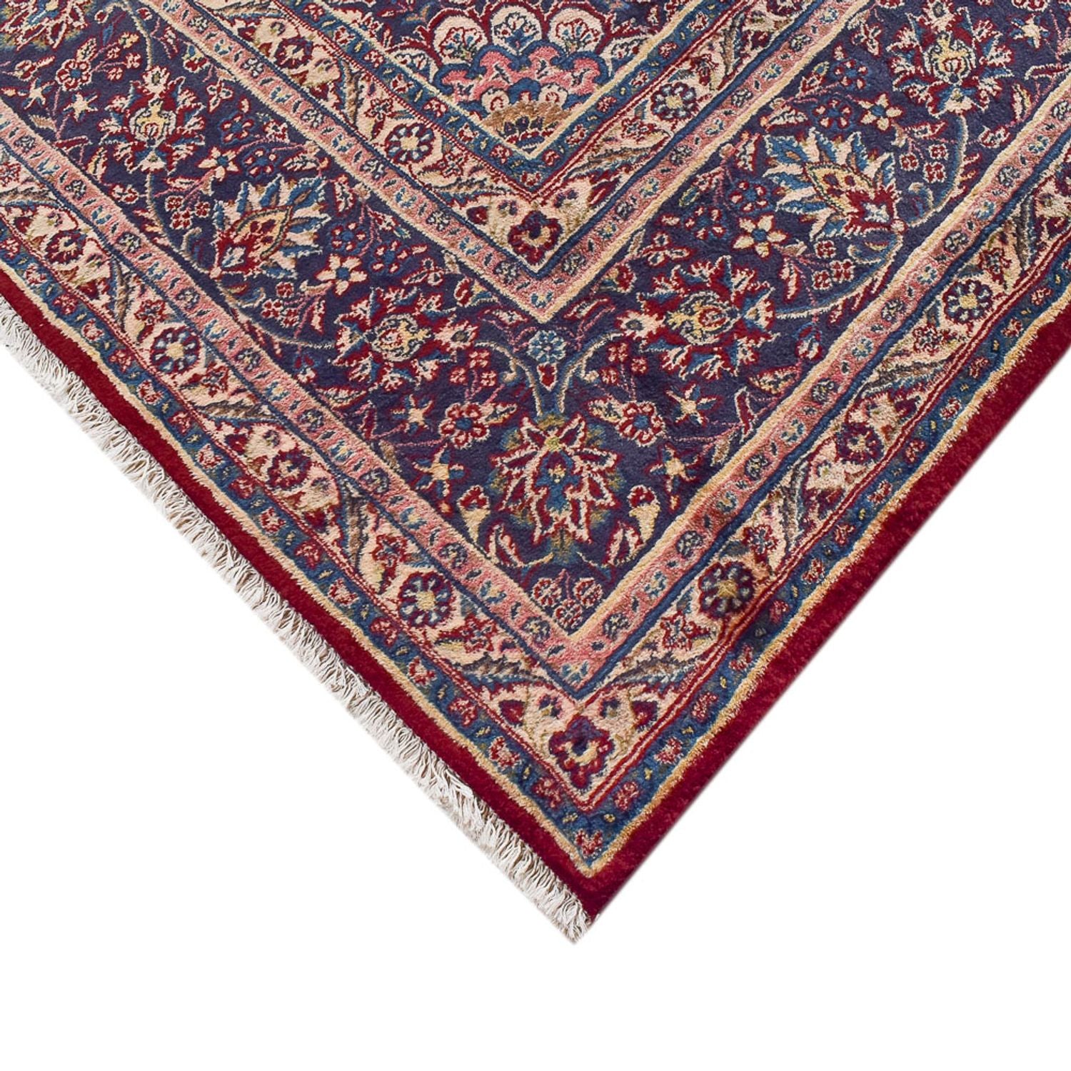 Tapis persan - Classique - 407 x 307 cm - rouge foncé