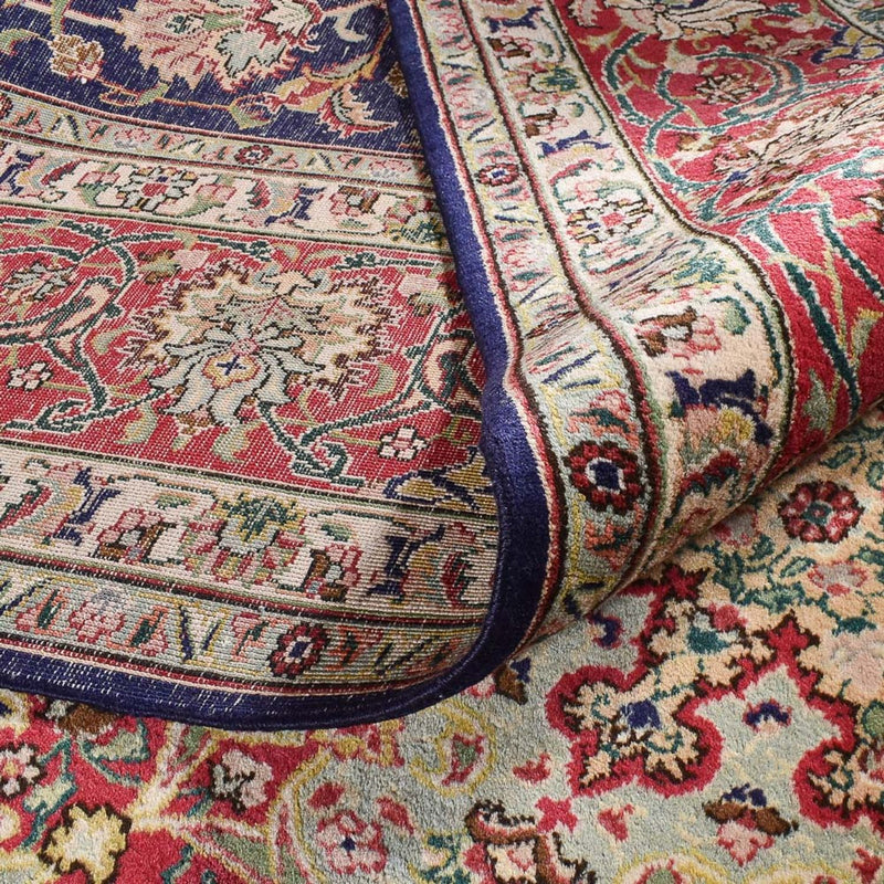 Tapis persan - Tabriz - Royal - 400 x 300 cm - bleu foncé