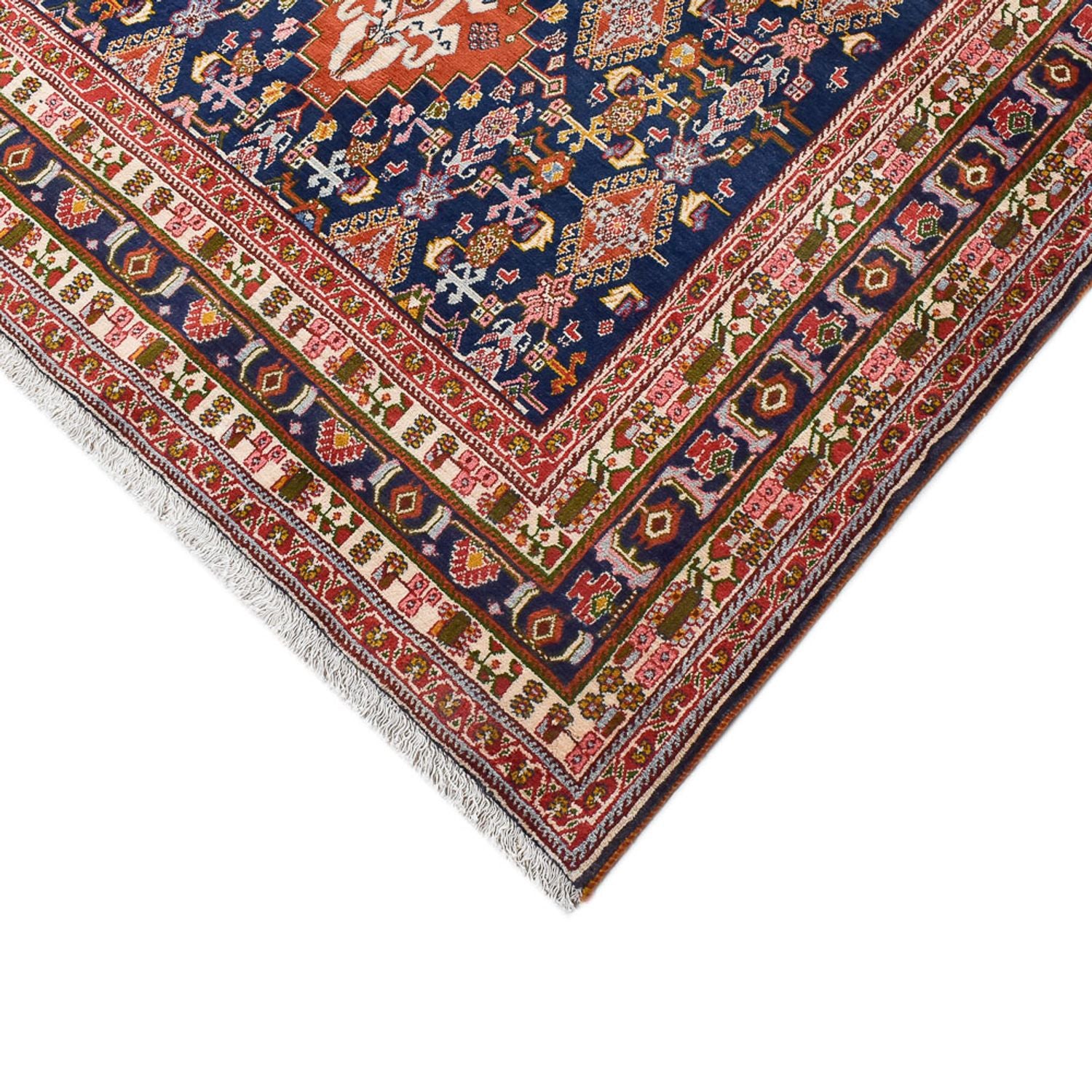 Tapis Gabbeh - Persan Kashkuli - 380 x 294 cm - rouille