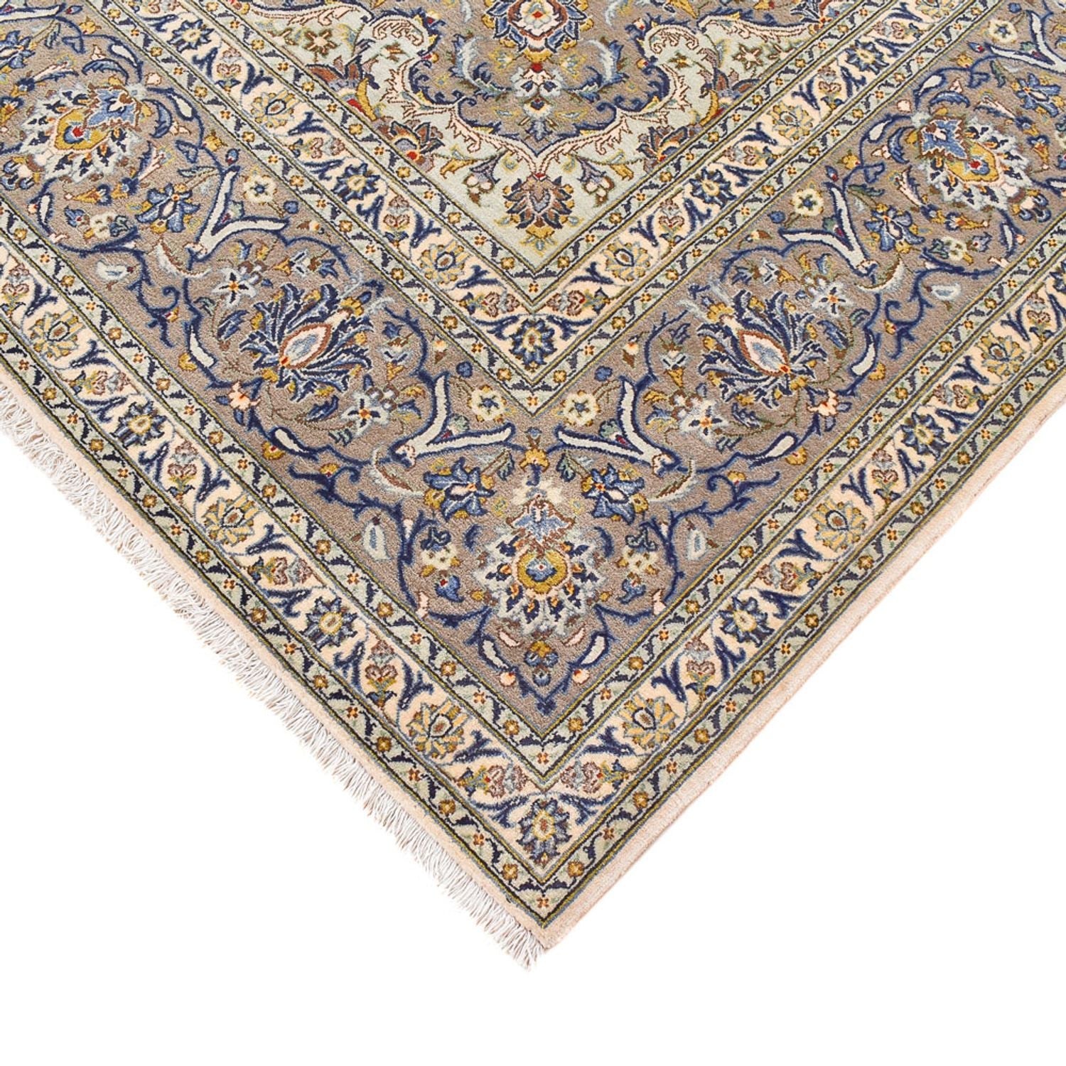 Tapis persan - Keshan - 380 x 274 cm - sable