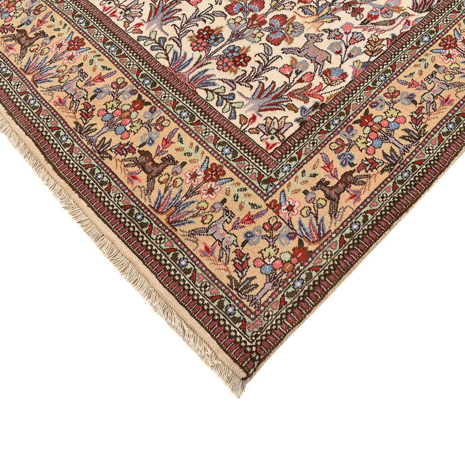 Tapis persan - Classique carré  - 212 x 205 cm - crème