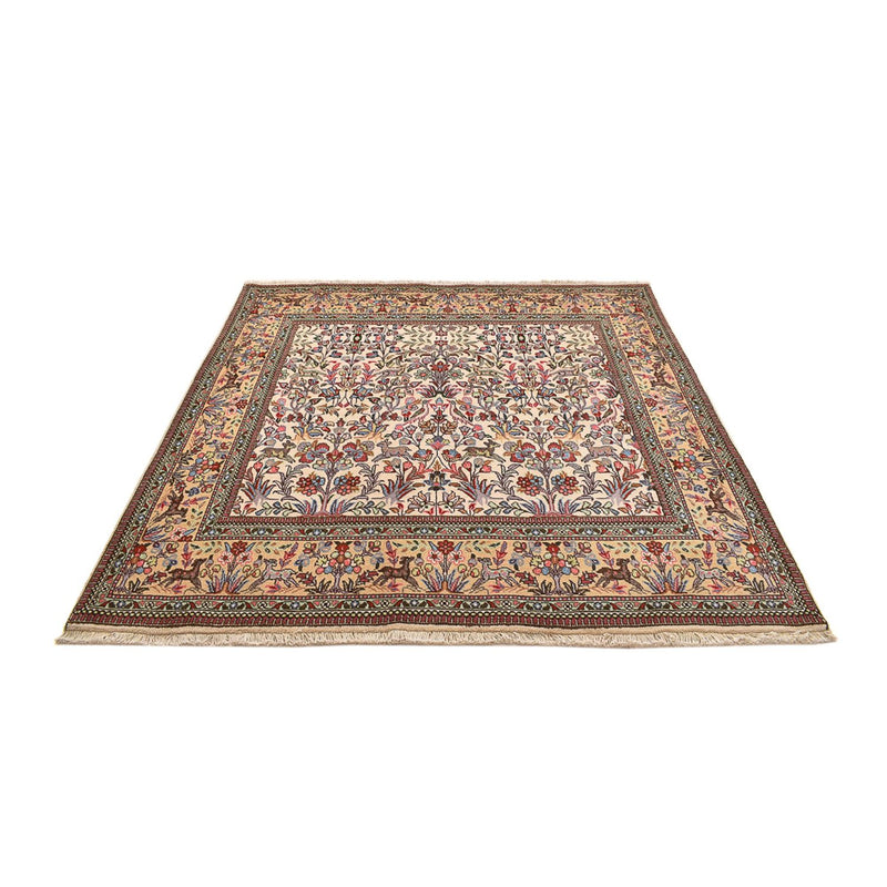 Tapis persan - Classique carré  - 212 x 205 cm - crème