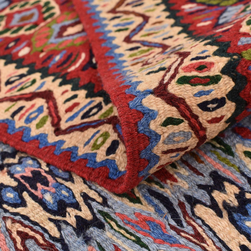 Tapis Kelim - Oriental - 237 x 144 cm - terracotta