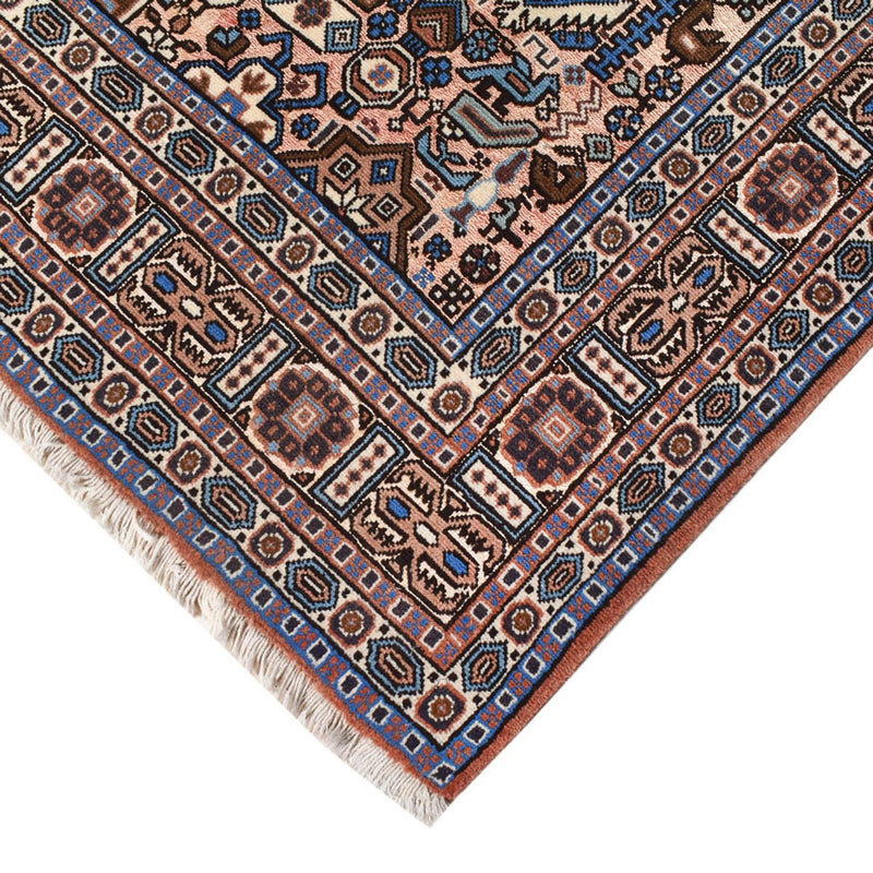 Tapis persan - Nomadic - 200 x 136 cm - gris foncé