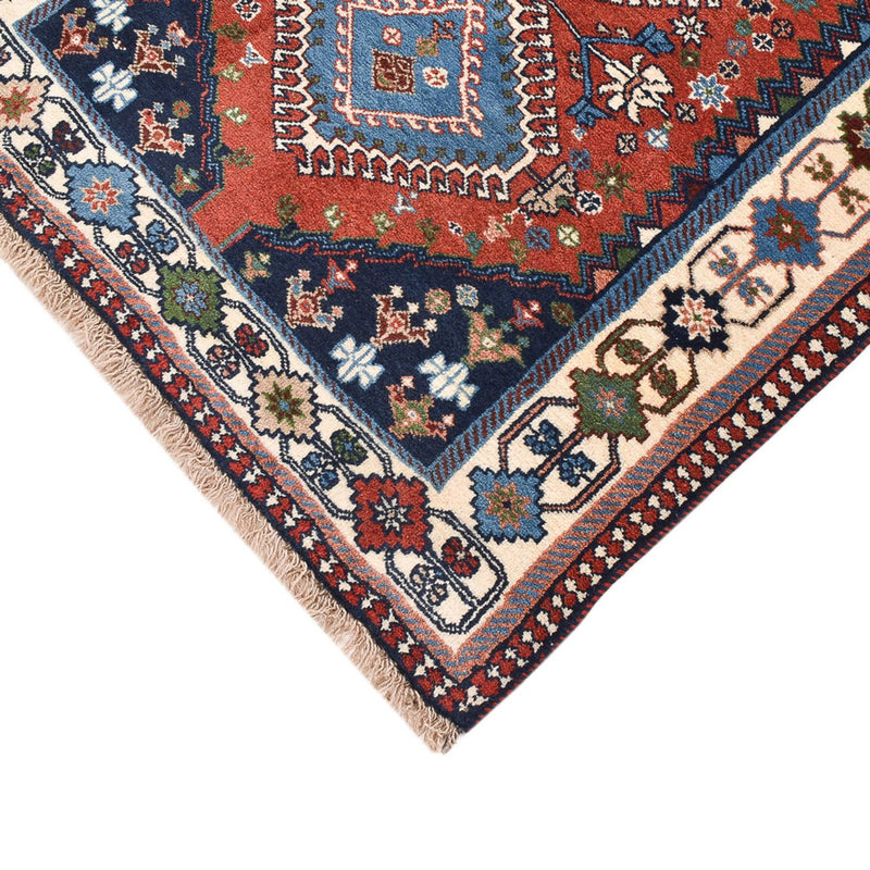 Tapis de couloir Tapis persan - Nomadic - 220 x 92 cm - multicolore