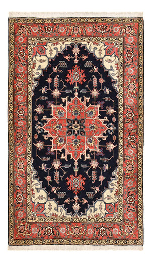 Tapis persan - Nomadic - 260 x 146 cm - bleu foncé