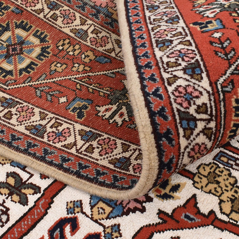 Tapis persan - Nomadic - 244 x 150 cm - rouge clair