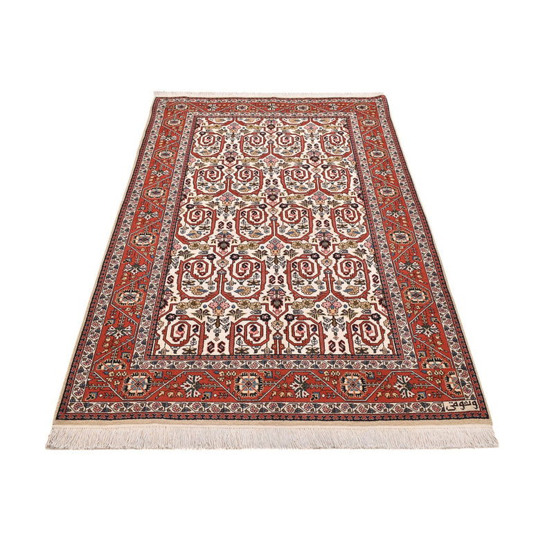 Tapis persan - Nomadic - 244 x 150 cm - rouge clair