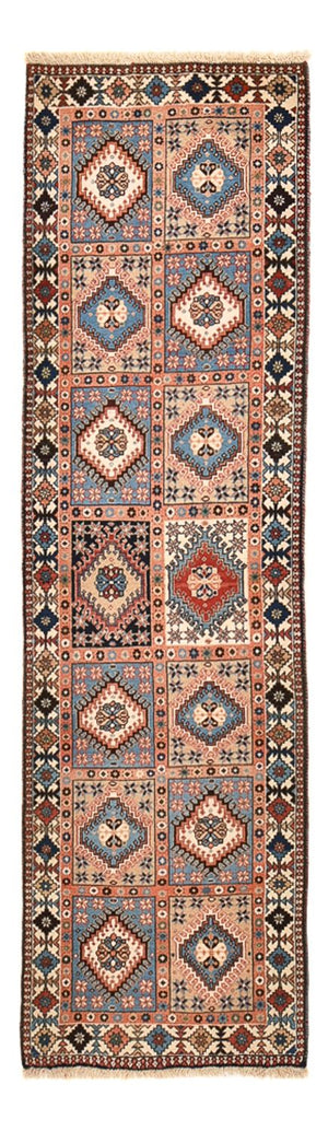 Tapis de couloir Tapis persan - Nomadic - 278 x 80 cm - marron clair