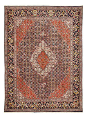 Tapis persan - Tabriz - Royal - 382 x 294 cm - rouge vin