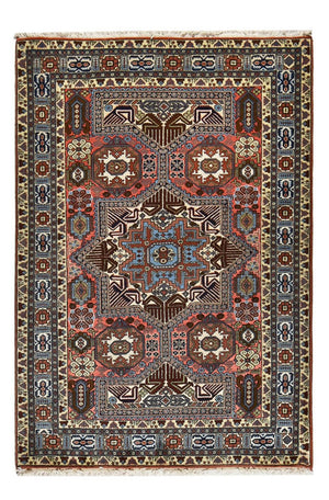 Tapis persan - Nomadic - 198 x 135 cm - multicolore