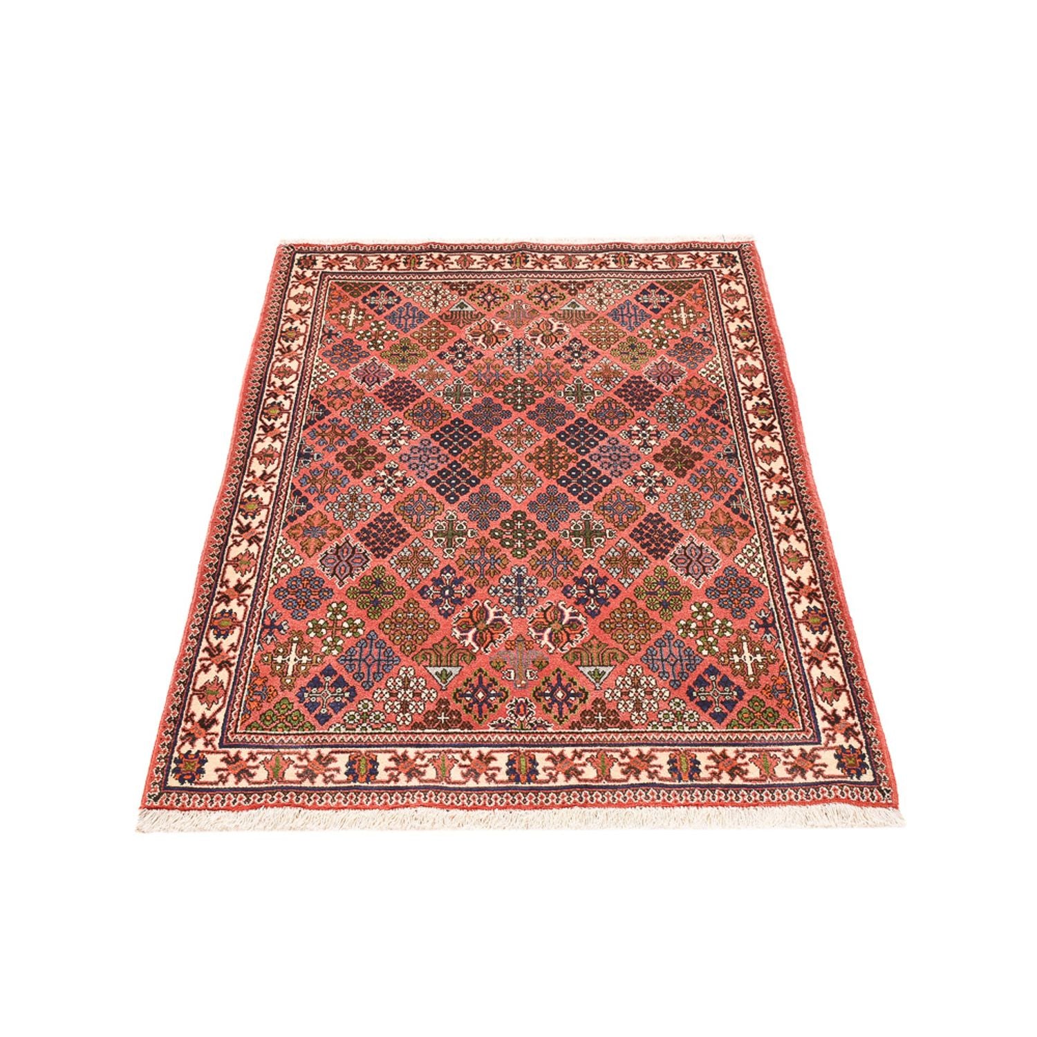 Tapis persan - Nomadic - 158 x 110 cm - rouge clair