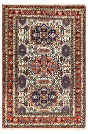 Tapis persan - Nomadic - 194 x 133 cm - multicolore