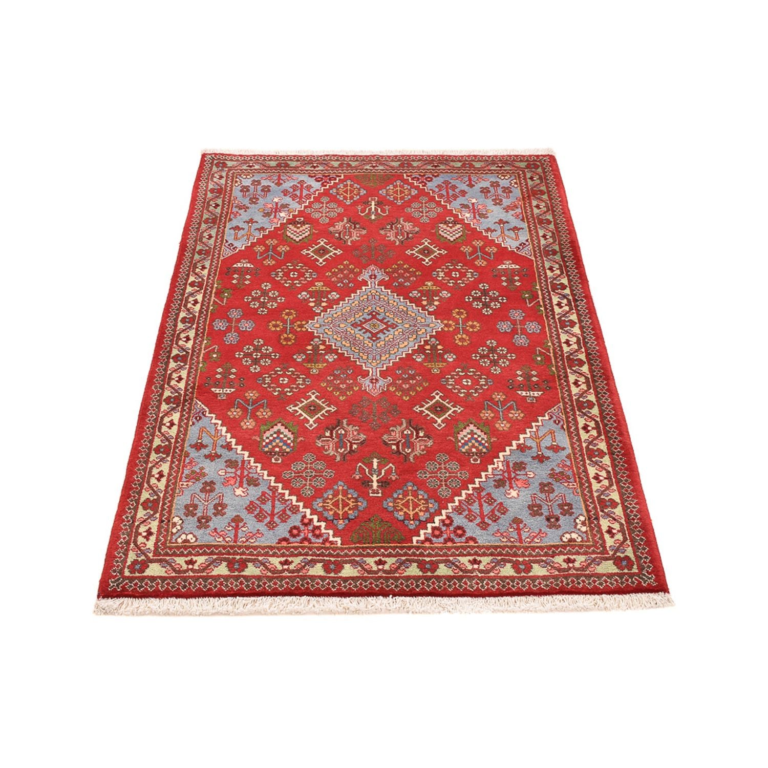 Tapis persan - Nomadic - 164 x 110 cm - rouge