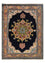 Tapis persan - Nomadic - 206 x 150 cm - bleu foncé