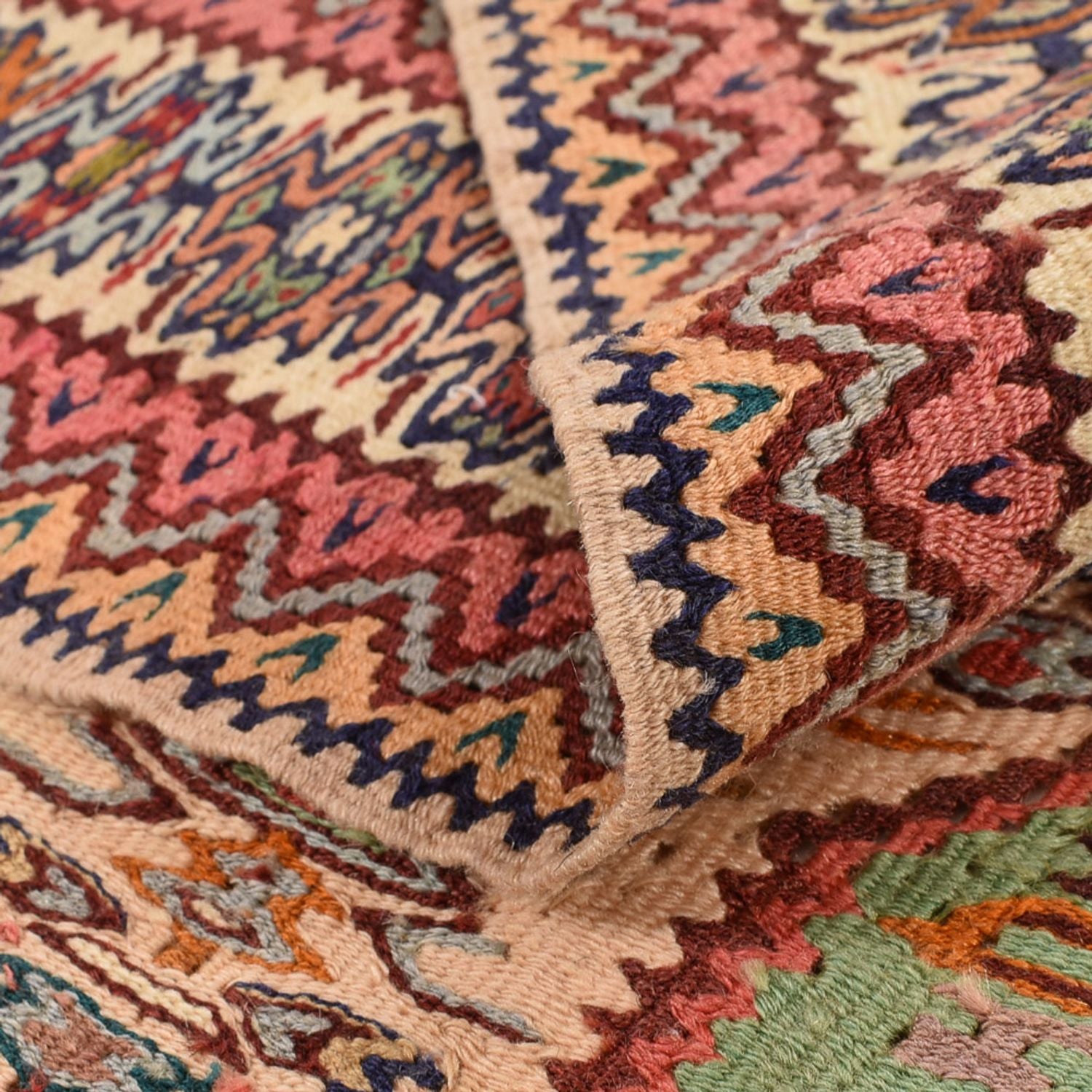 Tapis Kelim - Oriental - 255 x 160 cm - multicolore