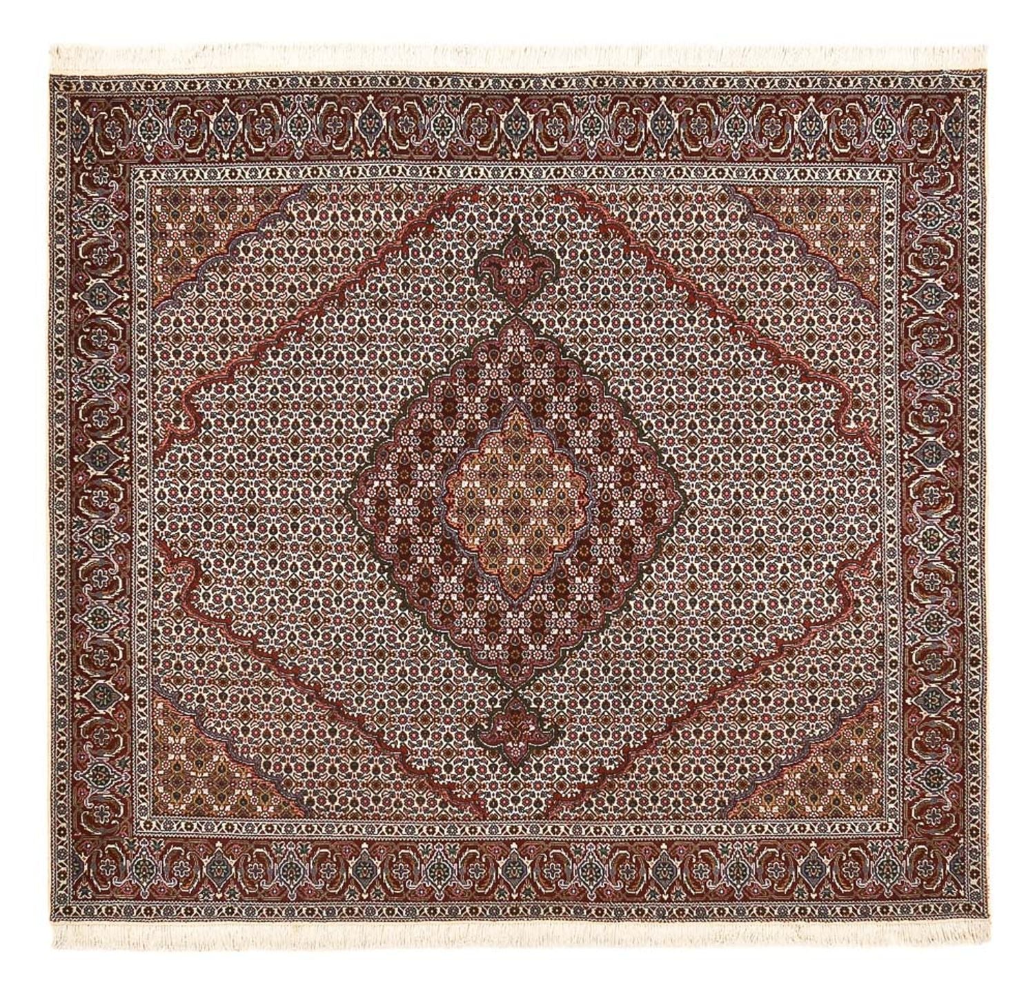 Perserteppich - Bidjar quadratisch  - 202 x 198 cm - rost