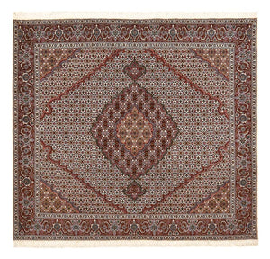 Perserteppich - Bidjar quadratisch  - 202 x 198 cm - rost