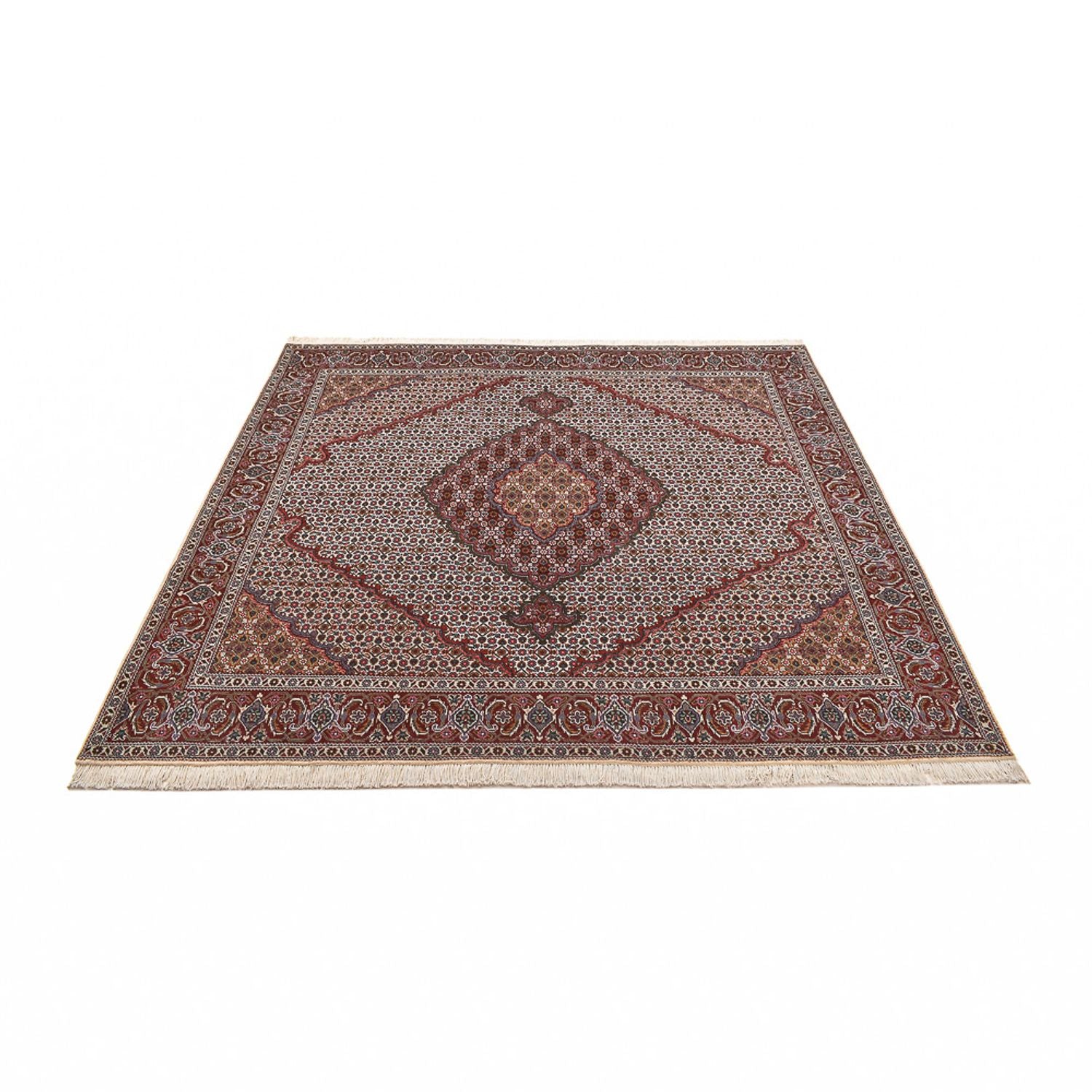 Perserteppich - Bidjar quadratisch  - 202 x 198 cm - rost