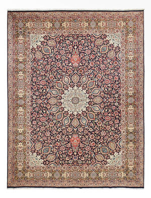 Tapis persan - Tabriz - Royal - 395 x 295 cm - rouille