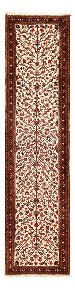 Tapis de couloir Tapis persan - Nomadic - 365 x 95 cm - beige