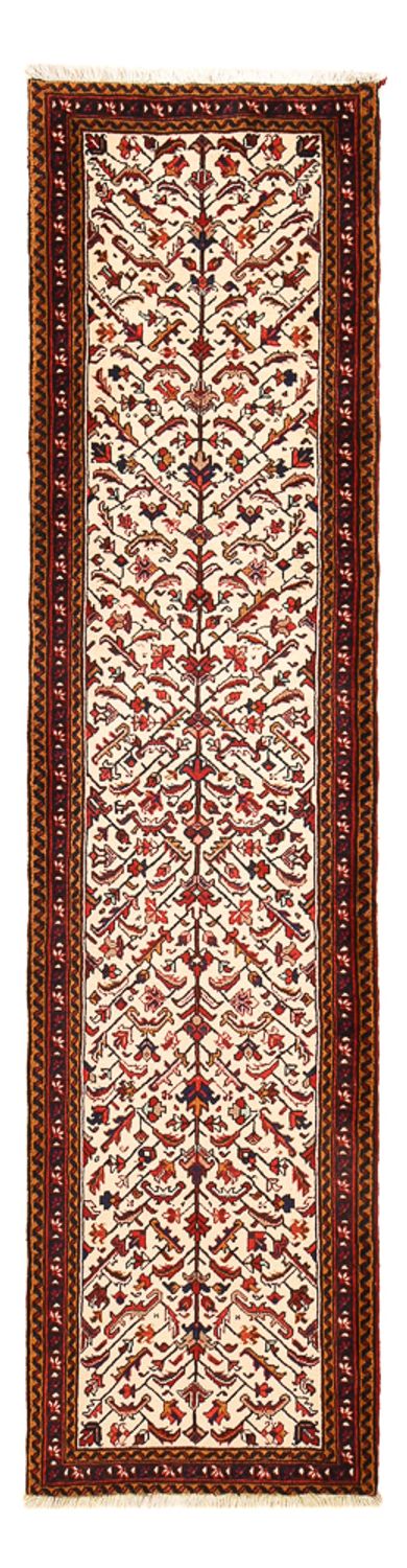 Tapis de couloir Tapis persan - Nomadic - 365 x 95 cm - beige