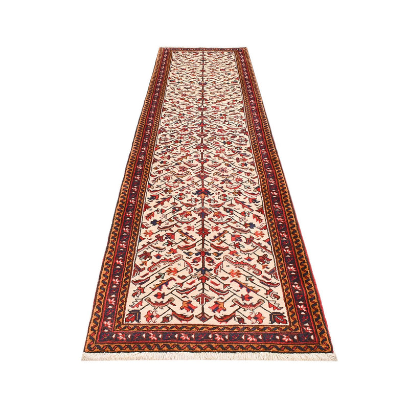 Tapis de couloir Tapis persan - Nomadic - 365 x 95 cm - beige