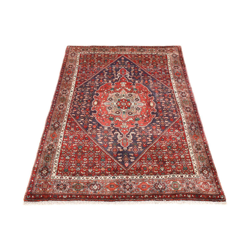 Tapis persan - Nomadic - 208 x 135 cm - rouge