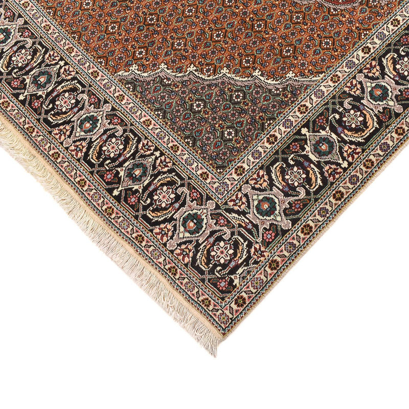 Tapis persan - Tabriz - Royal carré  - 206 x 202 cm - marron clair