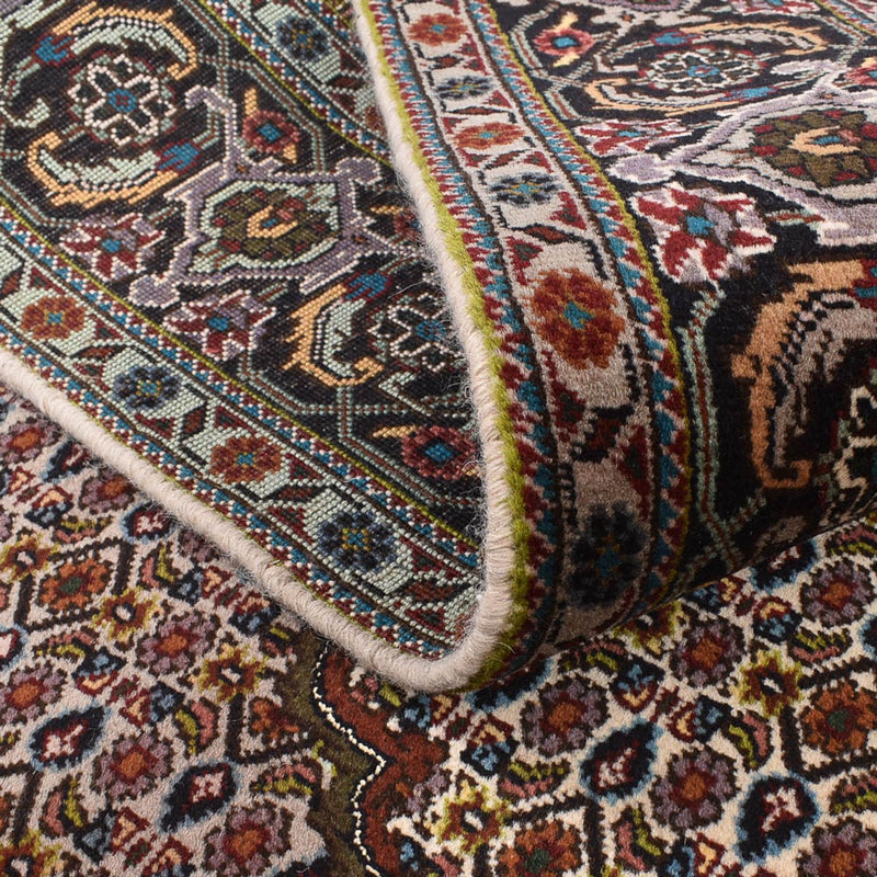 Tapis persan - Tabriz - Royal carré  - 203 x 200 cm - marron