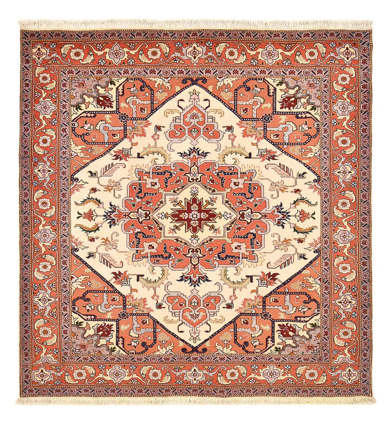 Perserteppich - Nomadic quadratisch  - 218 x 200 cm - creme