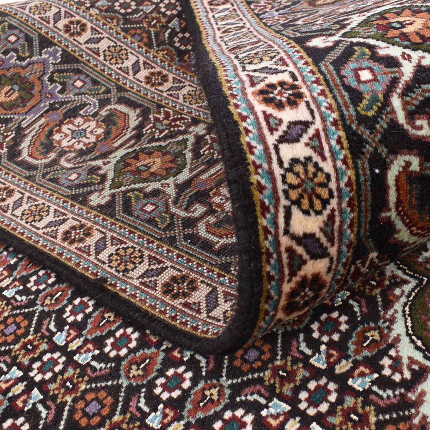 Tapis persan - Tabriz - Royal carré  - 200 x 197 cm - marron