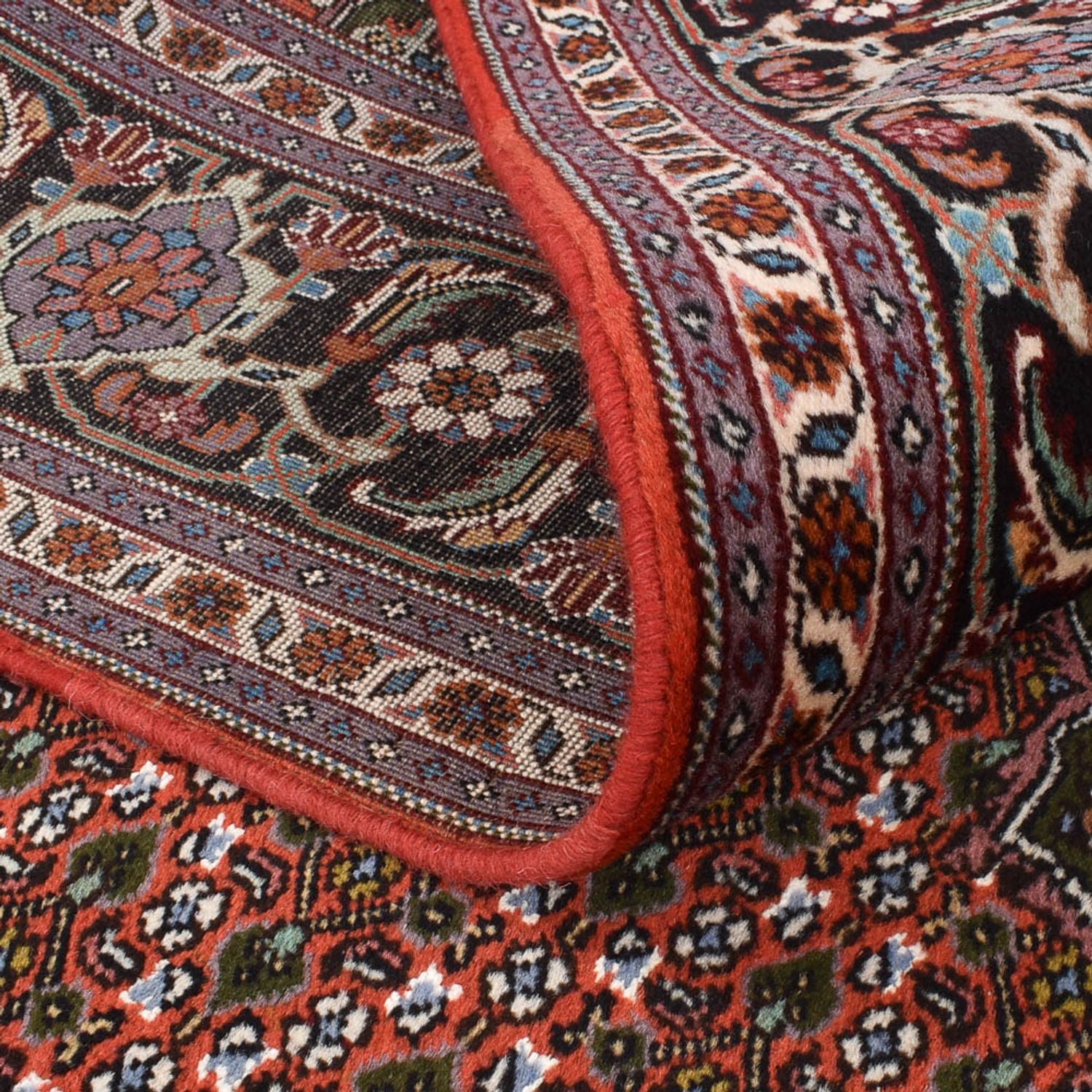 Tapis persan - Tabriz - Royal carré  - 245 x 245 cm - rouille
