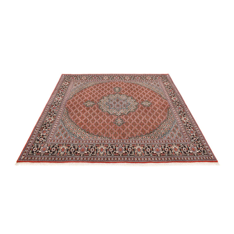 Tapis persan - Tabriz - Royal carré  - 245 x 245 cm - rouille